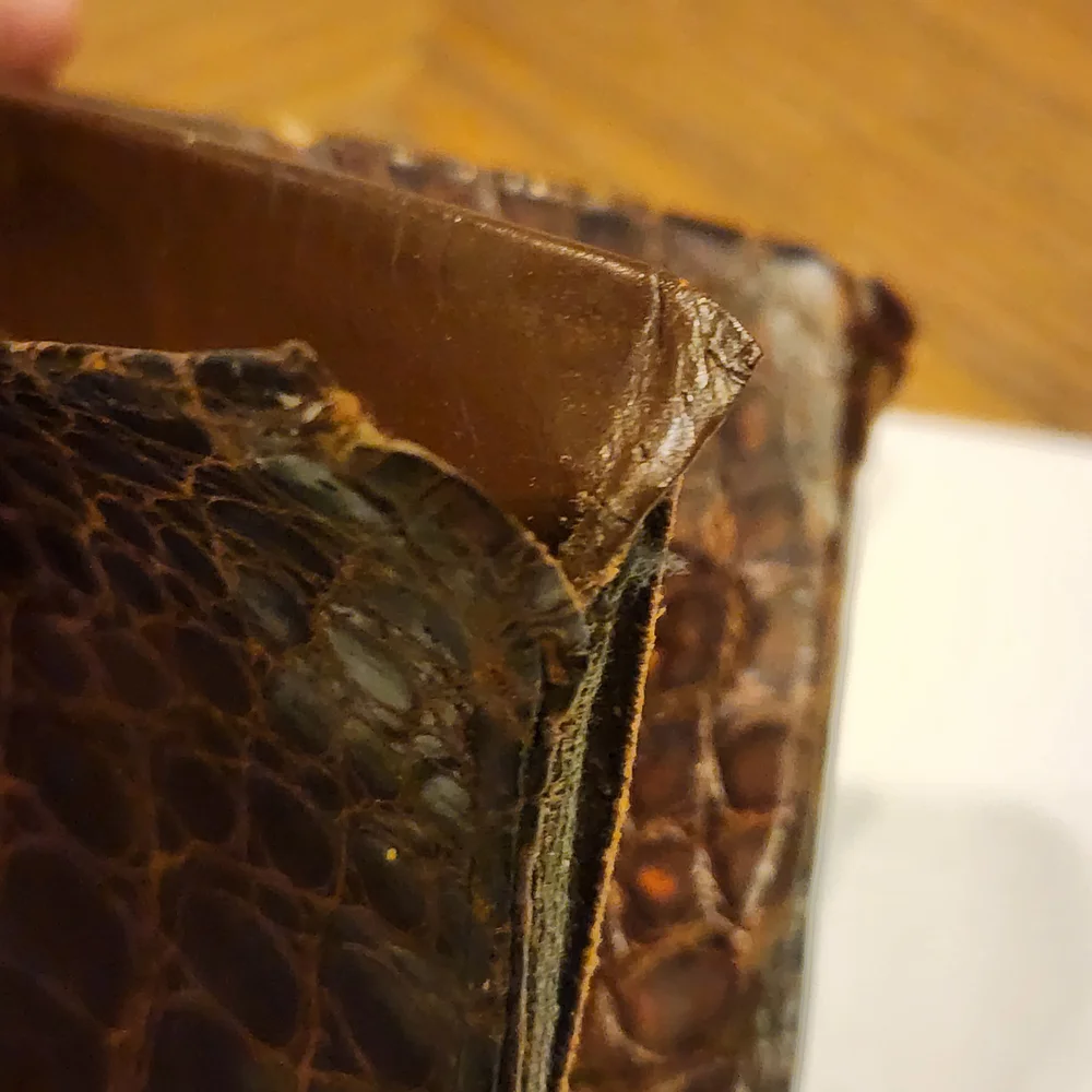 Vintage Genuine Alligator Wallet